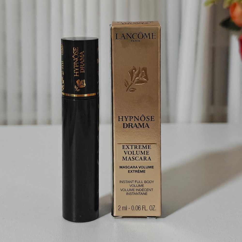 New Lancome Hypnose Drama Extreme Volume Mascara 01 Excessive Black Travel Size